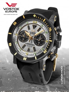 pnsk hodinky Vostok-Europe LUNOCHOD-2 chrono line 6S21/620E277