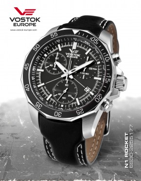 pnsk hodinky Vostok-Europe N-1 ROCKET chrono line  6S30/2255177
