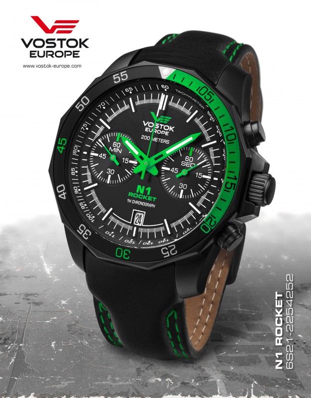 pánské hodinky Vostok-Europe N-1 ROCKET chrono line  6S21/2254252