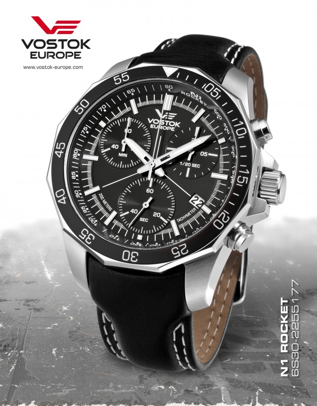 pánské hodinky Vostok-Europe N-1 ROCKET chrono line  6S30/2255177