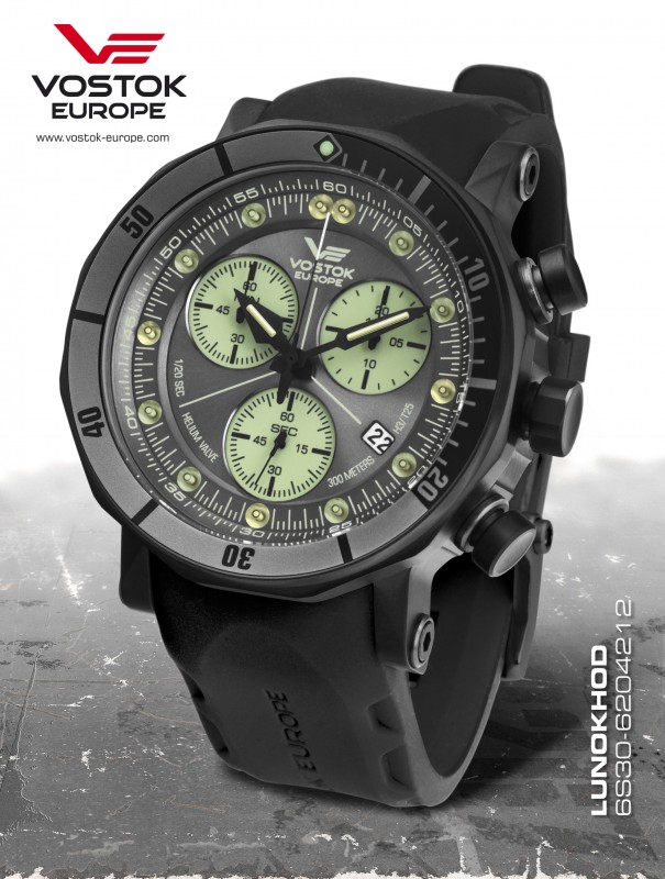 pánské hodinky Vostok-Europe LUNOCHOD-2 chrono line 6S30/6204212