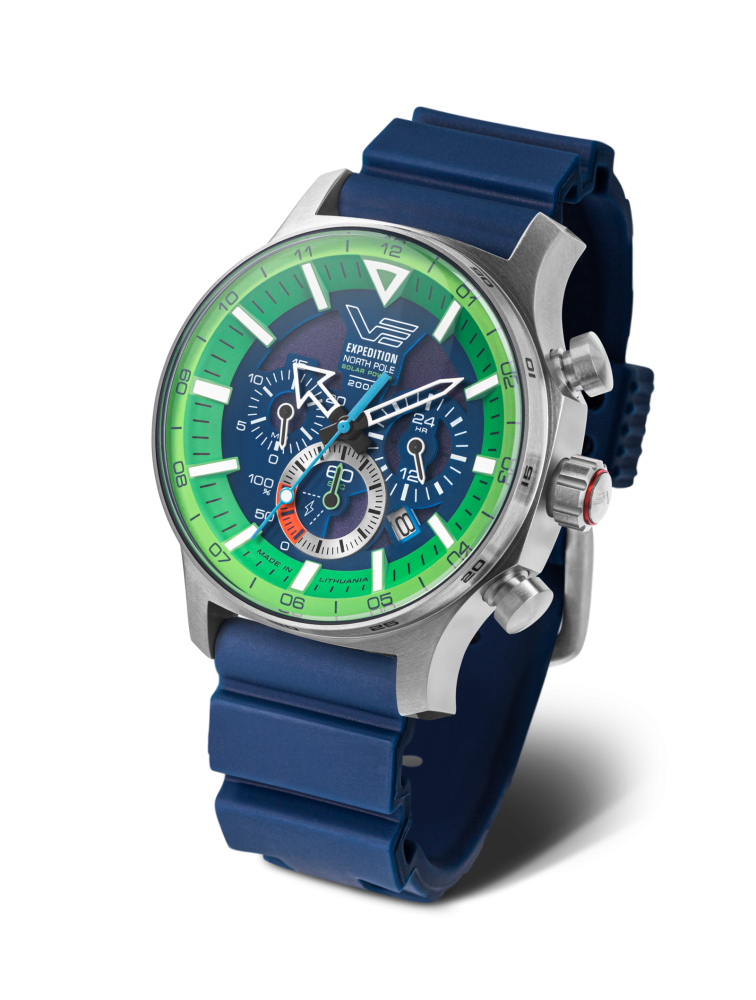 Vostok-Europe EXPEDITION North Pole Solar Power Chronograph VR42-595A733