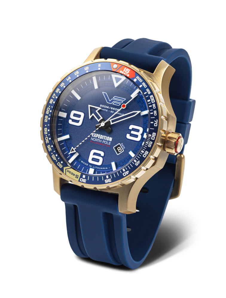 Vostok-Europe EXPEDITION North Pole pulsometer automatic line YN55-597B730S