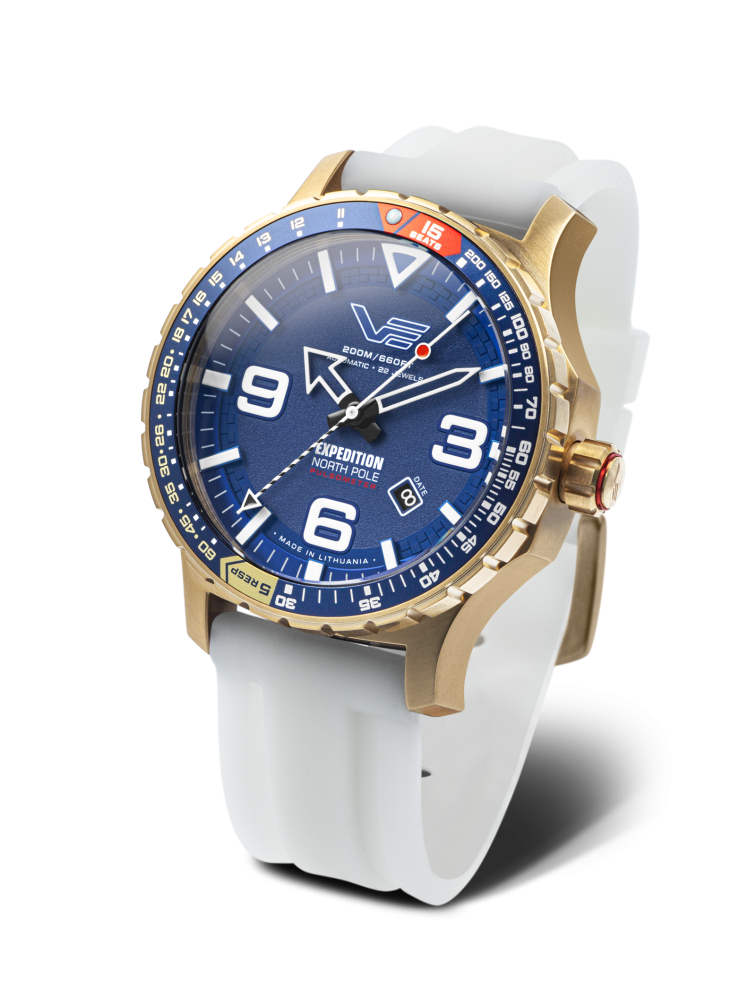 Vostok-Europe EXPEDITION North Pole pulsometer automatic line YN55-597B730S