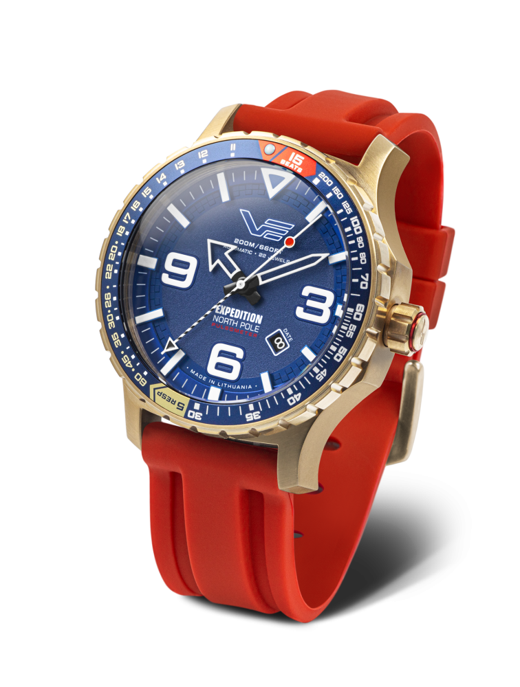 Vostok-Europe EXPEDITION North Pole pulsometer automatic line YN55-597B730S