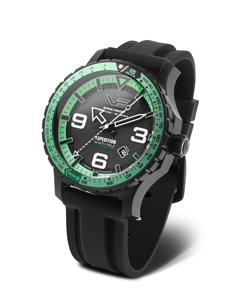 Vostok-Europe EXPEDITION North Pole pulsometer automatic line YN55-597C731S