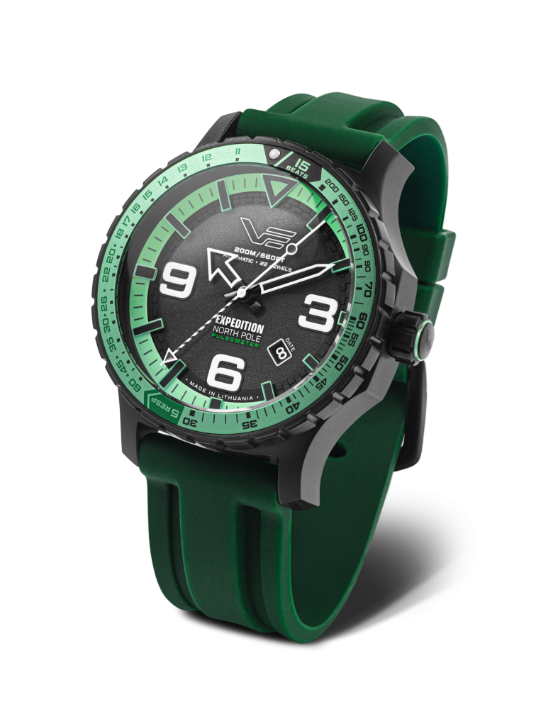 Vostok-Europe EXPEDITION North Pole pulsometer automatic line YN55-597C731S