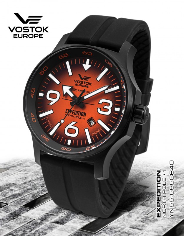 Pánské hodinky Vostok-Europe EXPEDITION NORTH POLE-1 AUTOMATIC LINE YN55-595C640