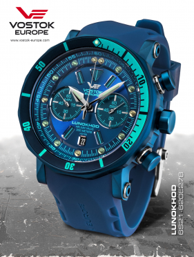 pánské hodinky Vostok-Europe LUNOCHOD-2 chrono line  6S21/620E278