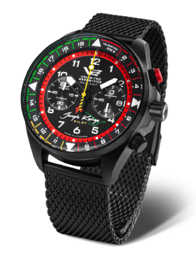 p�nsk� hodinky Vostok-Europe limitovan� edice Jurgis Kairys 2026 �UNLIMITED AEROBATICS� 6S21-326C794B