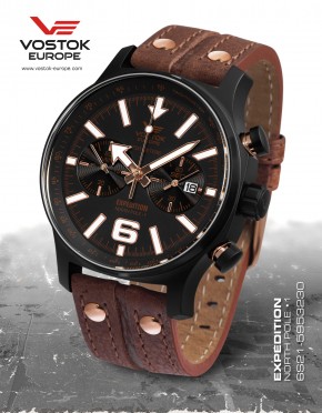 pánské hodinky Vostok - Europe  EXPEDITION chrono line 6S21/5953230
