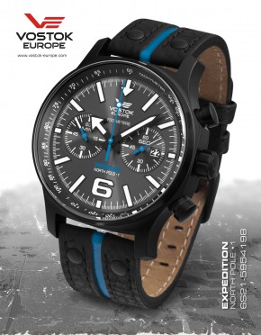 pnsk hodinky Vostok - Europe  EXPEDITION chrono line 6S21/5954198