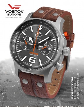 pnsk hodinky Vostok - Europe  EXPEDITION titanium line 6S21/5957242