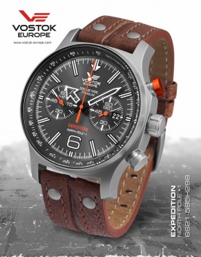 pnsk hodinky Vostok - Europe  EXPEDITION titanium line 6S21/595H298