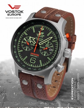 pnsk hodinky Vostok - Europe  EXPEDITION titanium line 6S21/595H299