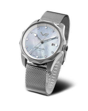 D�msk� hodinky Vostok-Europe VILNELE Solar VS42-125A755B MESH
