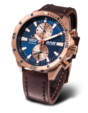 p�nsk� hodinky Vostok-Europe ALMAZ chrono line 6S11-320B660