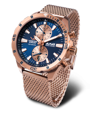 p�nsk� hodinky Vostok-Europe ALMAZ chrono line 6S11-320B660B