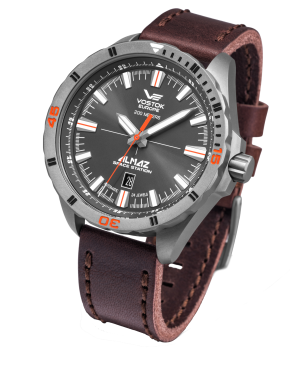 p�nsk� hodinky Vostok-Europe ALMAZ titanium line NH35A/320H263