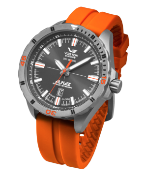 p�nsk� hodinky Vostok-Europe ALMAZ titanium line NH35A/320H263SO