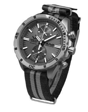 p�nsk� hodinky Vostok-Europe ALMAZ titanium line 6S11/320H264N