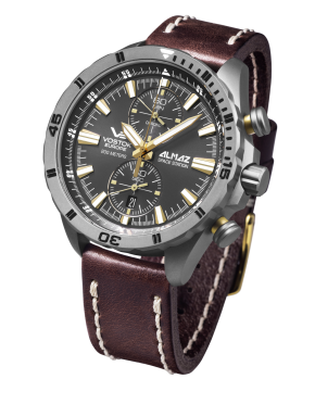 p�nsk� hodinky Vostok-Europe ALMAZ titanium line 6S11/320H521