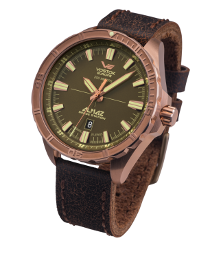 p�nsk� hodinky Vostok-Europe ALMAZ bronze line NH35A/320O516