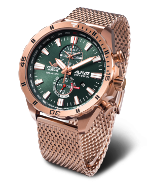 pnsk hodinky Vostok-Europe ALMAZ multifunctional line YM8J-320B656B