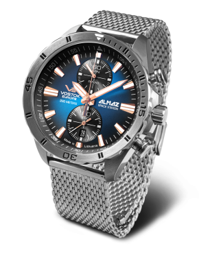 p�nsk� hodinky Vostok-Europe ALMAZ chrono line 6S11-320A675B