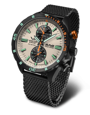 p�nsk� hodinky Vostok-Europe ALMAZ chrono line 6S11-320C677B