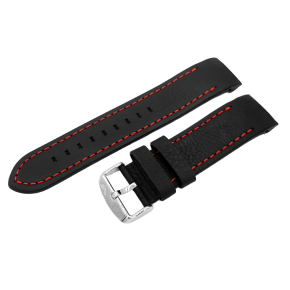 ern koen emnek s ocelovou lesklou pezkou pro ANCHAR NH35A/5105141