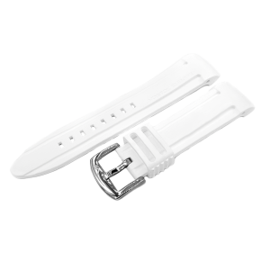 Silikonov emnek bl s ocelovou lesklou pezkou pro model BATISCAFOS