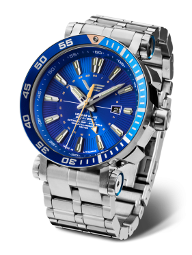 pánské hodinky Vostok-Europe ENERGIA Rocket Automatic, GMT funkce NH34-575A716B pánské hodinky Vostok-Europe ENERGIA Rocket Automatic, GMT funkce NH34-575A716B