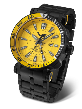 pnsk hodinky Vostok-Europe ENERGIA Rocket Automatic, GMT funkce NH34-575C719B