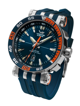 p�nsk� hodinky Vostok-Europe ENERGIA Rocket Stainless steel line NH35/575A279