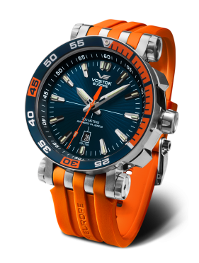 p�nsk� hodinky Vostok-Europe ENERGIA Rocket Stainless steel line NH35/575A279