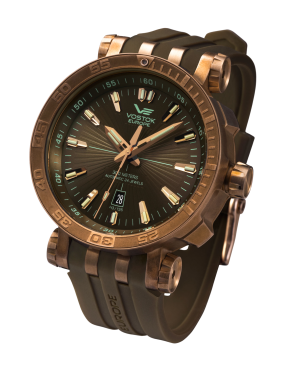 p�nsk� hodinky Vostok-Europe ENERGIA Rocket Bronz line NH35-575O285