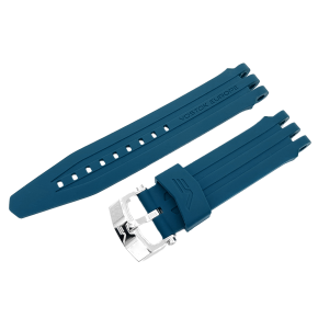 silikonov emnek pro model ENERGIA-2 modr s ocelovou lesklou pezkou