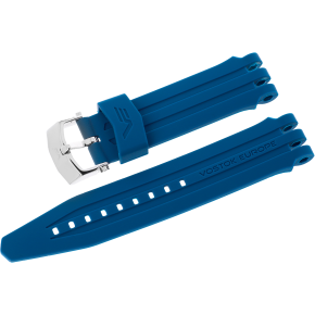 silikonov emnek pro model ENERGIA-2 tmav modr s ocelovou lesklou pezkou