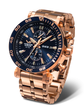 p�nsk� hodinky Vostok-Europe ENERGIA Rocket chrono line VK61/575B590B