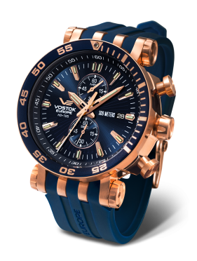 p�nsk� hodinky Vostok-Europe ENERGIA Rocket chrono line VK61/575B590