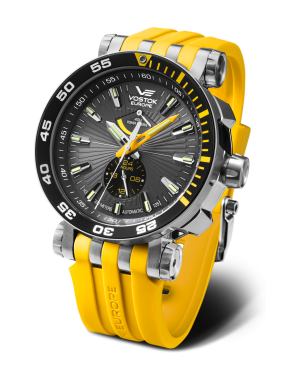 p�nsk� hodinky Vostok-Europe ENERGIA Rocket power reserve indication YN84/575A539