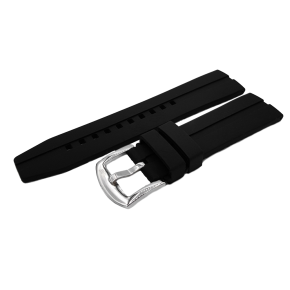 Silikonov emnek ern s ocelovou lesklou pezkou pro EXPEDICI North Pole-1