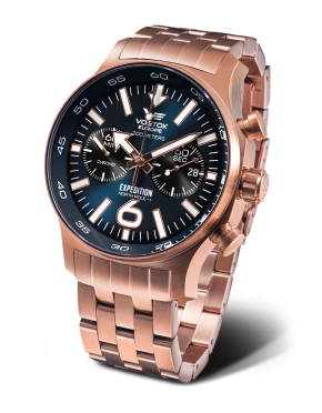 p�nsk� hodinky Vostok- Europe EXPEDITION North Pole-1 chrono line 6S21-595B645B