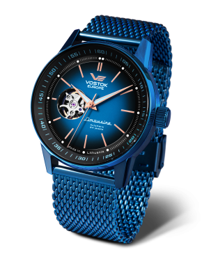 pnsk hodinky Vostok-Europe GAZ-14 Limuzna automatic, open balance NH38-560D681B