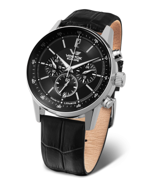 pnsk hodinky Vostok-Europe GAZ-14 Limuzna chrono VK63-560A690