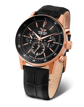 pnsk hodinky Vostok-Europe GAZ-14 Limuzna chrono line VK63-560B689