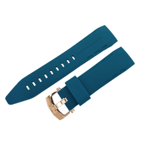 Silikonov emnek pro model LUNOCHOD modr s pozlacenou pezkou