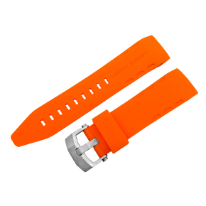 Silikonov emnek pro model LUNOCHOD oranov s ocelovou matnou pezkou