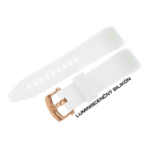 Luminiscen�n� silikonov� �em�nek pro model LUNOCHOD se zlatou lesklou p�ezkou